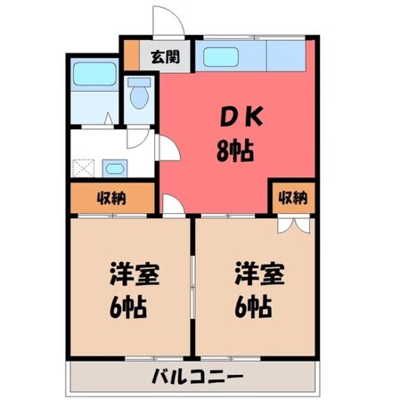 平石駅 徒歩32分 1階の物件間取画像